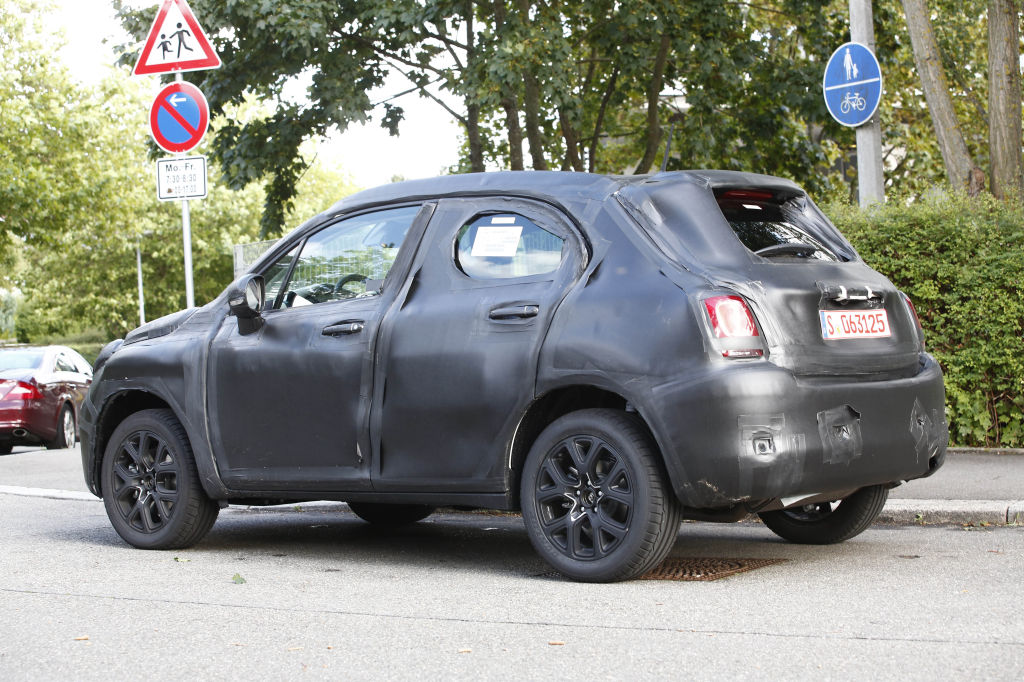 Erlkönig Fiat 500X