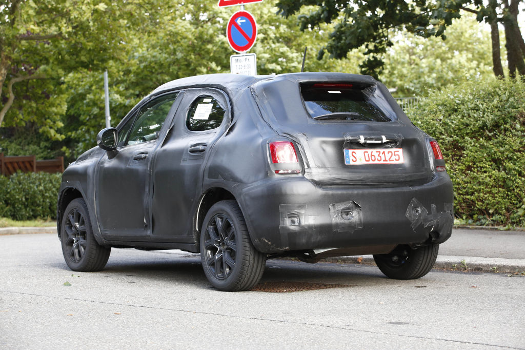 Erlkönig Fiat 500X