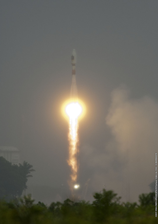 In Kourou starten heute weitere Galileo-Satelliten