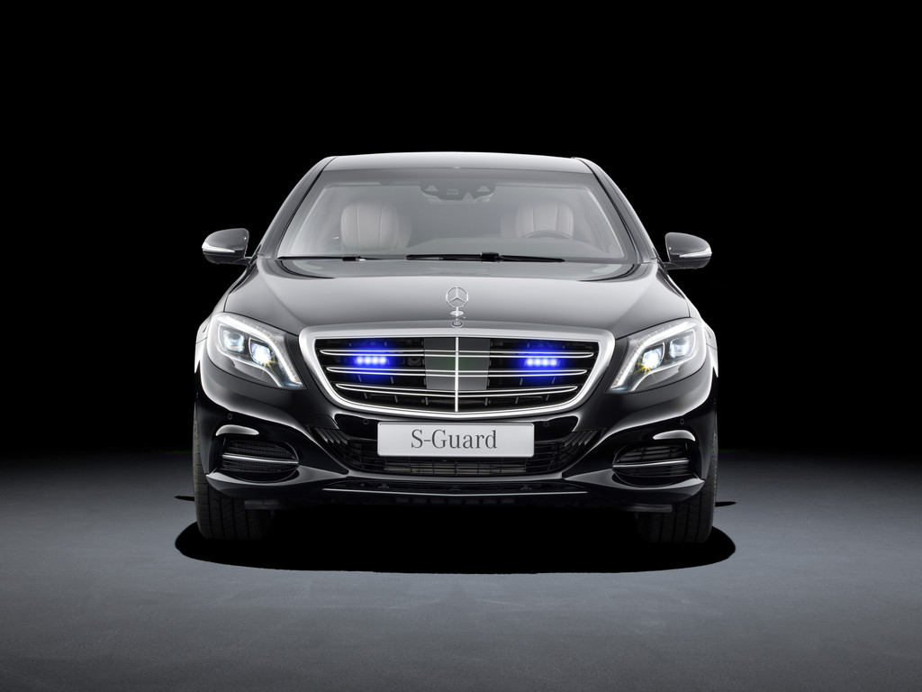 Mercedes-Benz S 600 Guard bietet vollen Schutz ab Werk