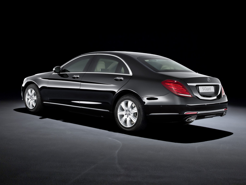 Mercedes-Benz S 600 Guard bietet vollen Schutz ab Werk