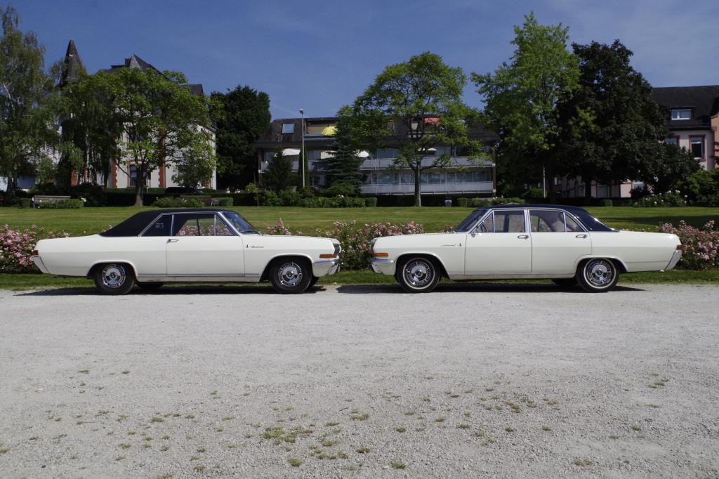 Mit der 1964 eingeführten so genannten KAD-Reihe (verschiedene Modellnamen, gleiche Karosse) gab es sogar erstmals Achtzylinder-Versionen für Kunden mit dem Wunsch nach höchstem Antriebskomfort.