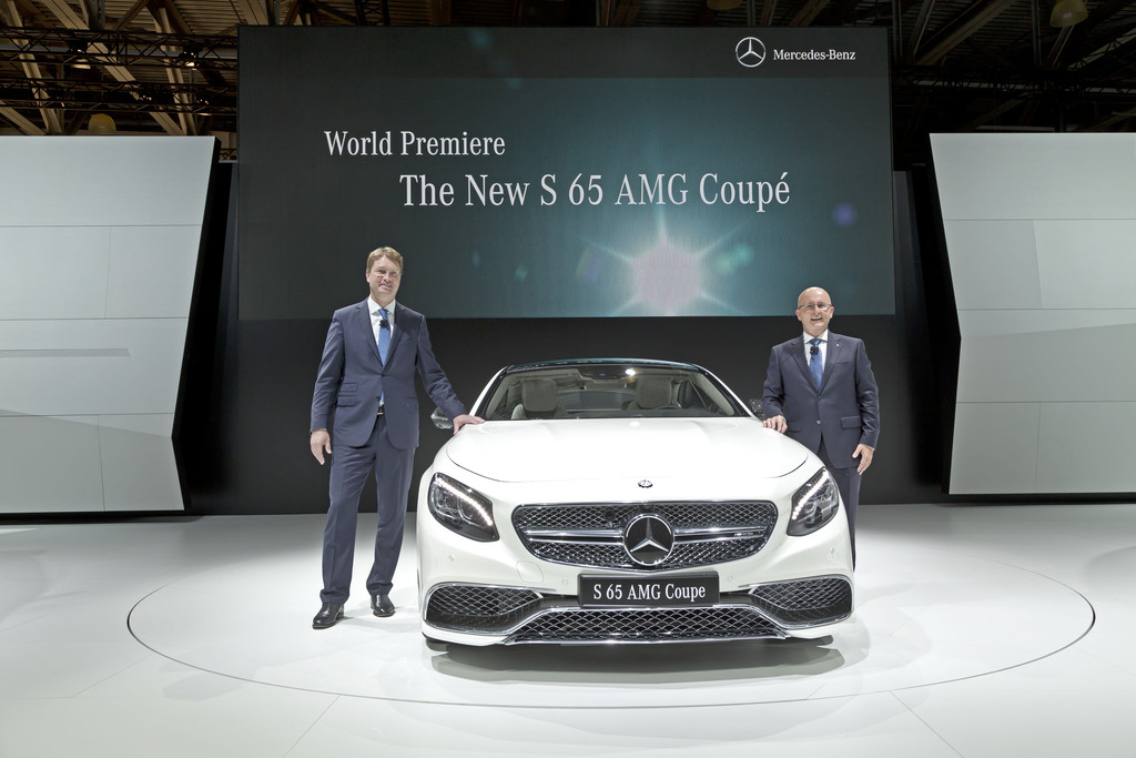 Moskau 2014: Premiere des Mercedes-Benz S 65 AMG Coupé