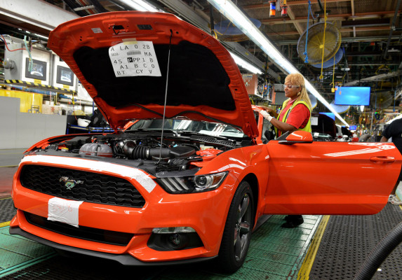 Neuer Mustang rollt vom Band