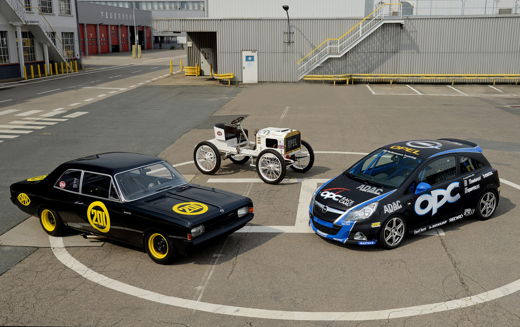 Oldtimer Grand-Prix: Opel Fahrzeuge aus 111 Jahren Motorsport