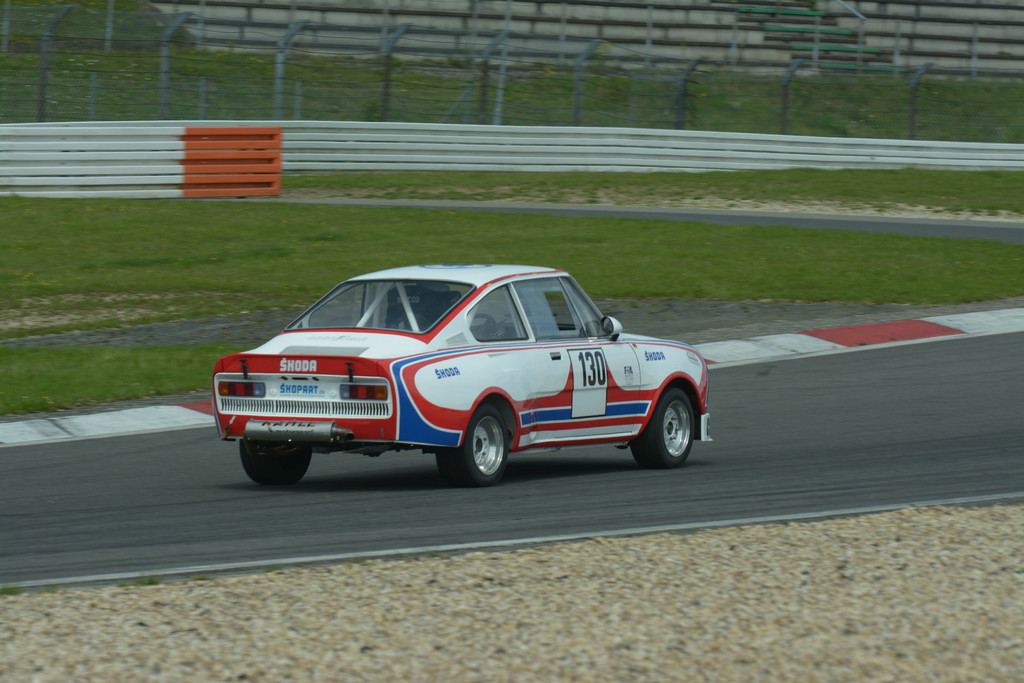 Oldtimer-Grand-Prix: Skoda startet mit dem 130 RS