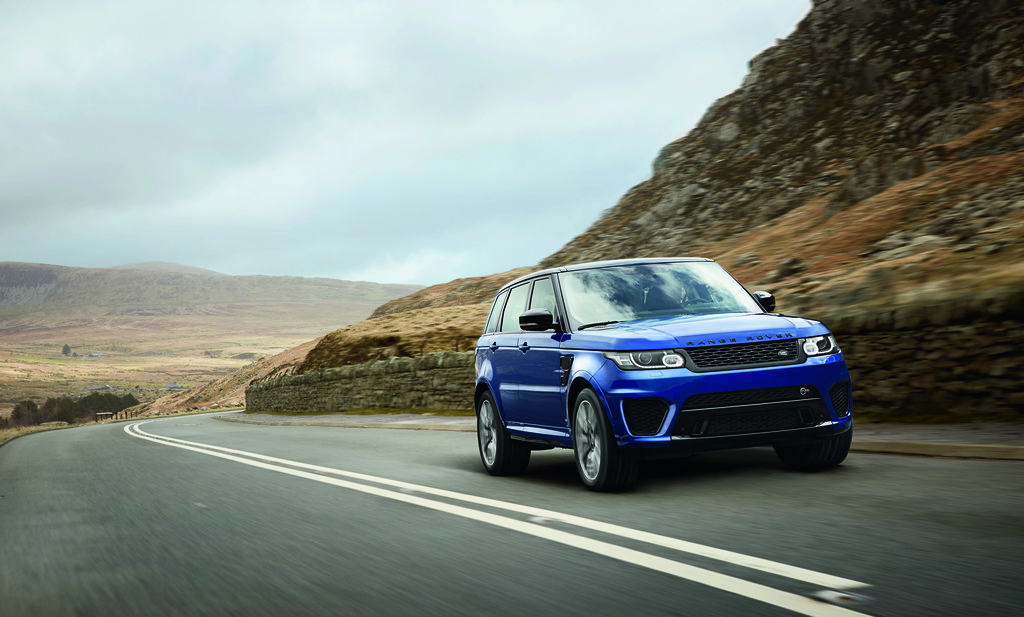 Range Rover Sport SVR feiert Weltpremiere in Pebble Beach