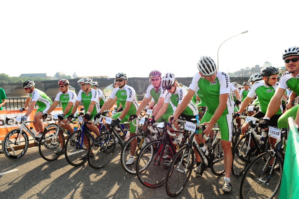 Skoda ist Namensgeber und Sponsor des Velorace Dresden