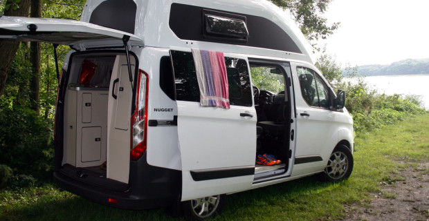 Verreisen mit dem Ford Nugget: Goldstück für Camping-Anfänger