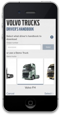 Volvo Trucks bringt Fahrerhandbuch-App