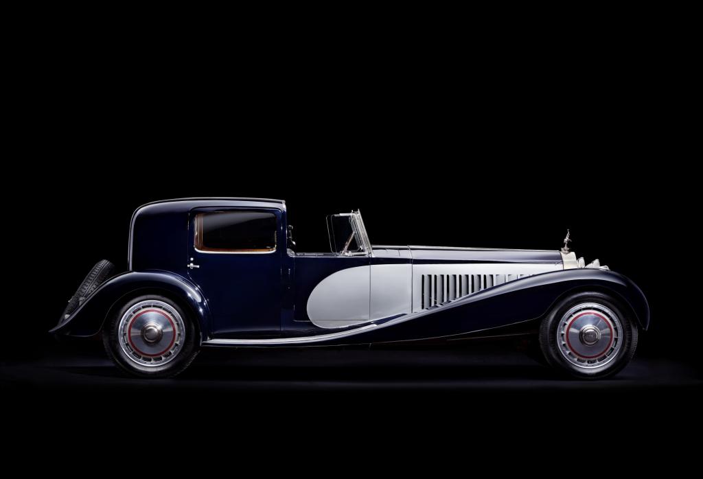 Vorbild ist der Bugatti Typ 41 Royale aus dem Jahr 1932 mit der Chassisnummer 41111