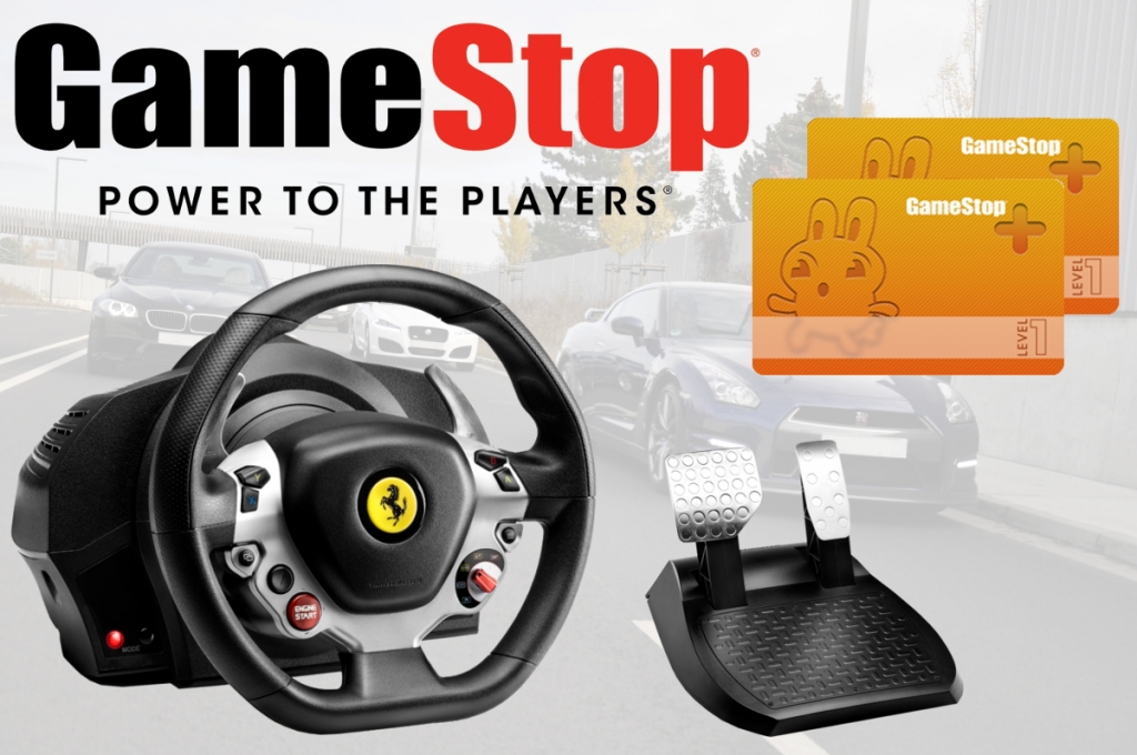 auto.de-Gewinnspiel: TX Racing Wheel Ferrari 458 Italia Edition und GameStop+ Karten