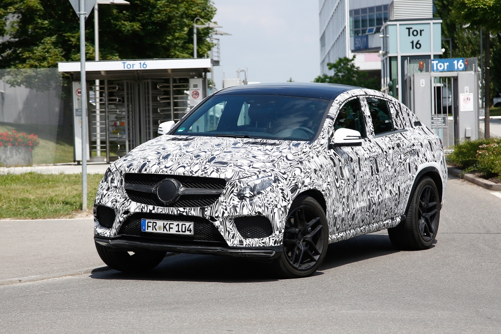 Erlkönig Mercedes MLC