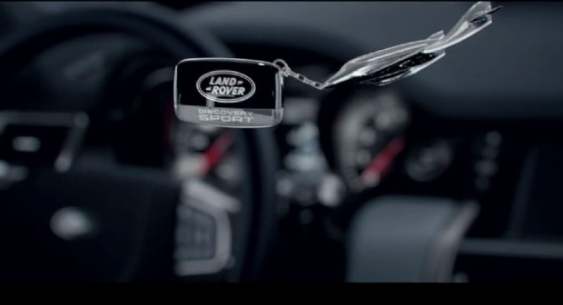 Blick in den Land Rover Discovery Sport