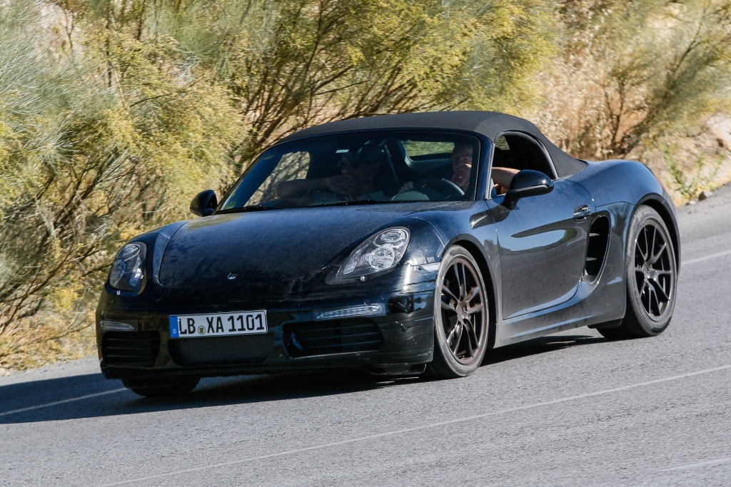 Erlkönig Porsche Boxster Facelift