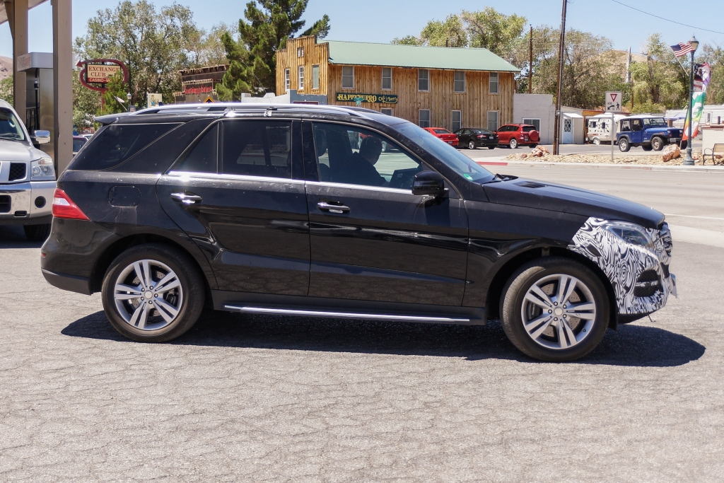 Erlkönig Mercedes M-Klasse Facelift