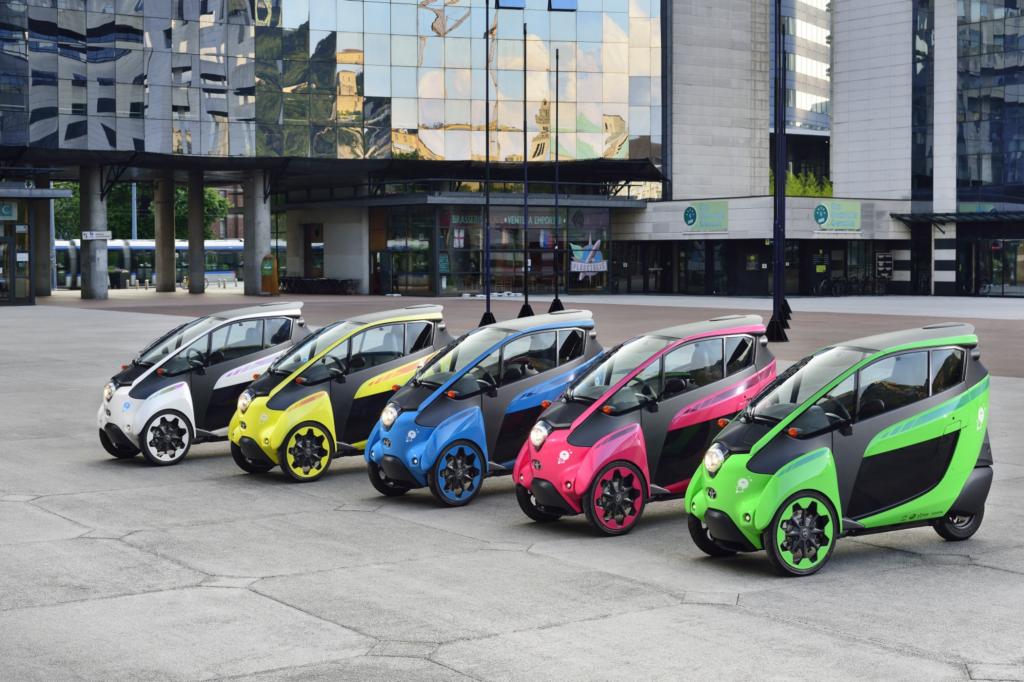 Toyota i-Road - Der elektrische Alien