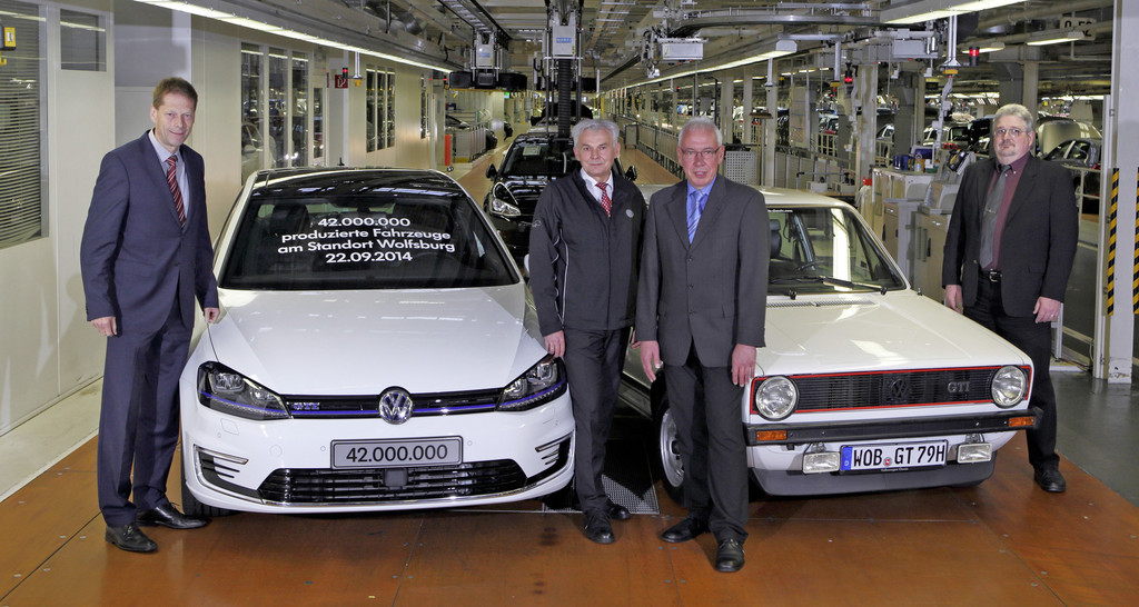 42 Millionen Autos aus Wolfsburg