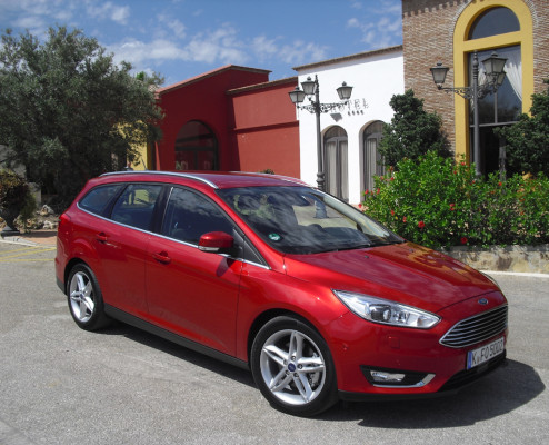 Ford Focus, hier als Turnier-Kombi.