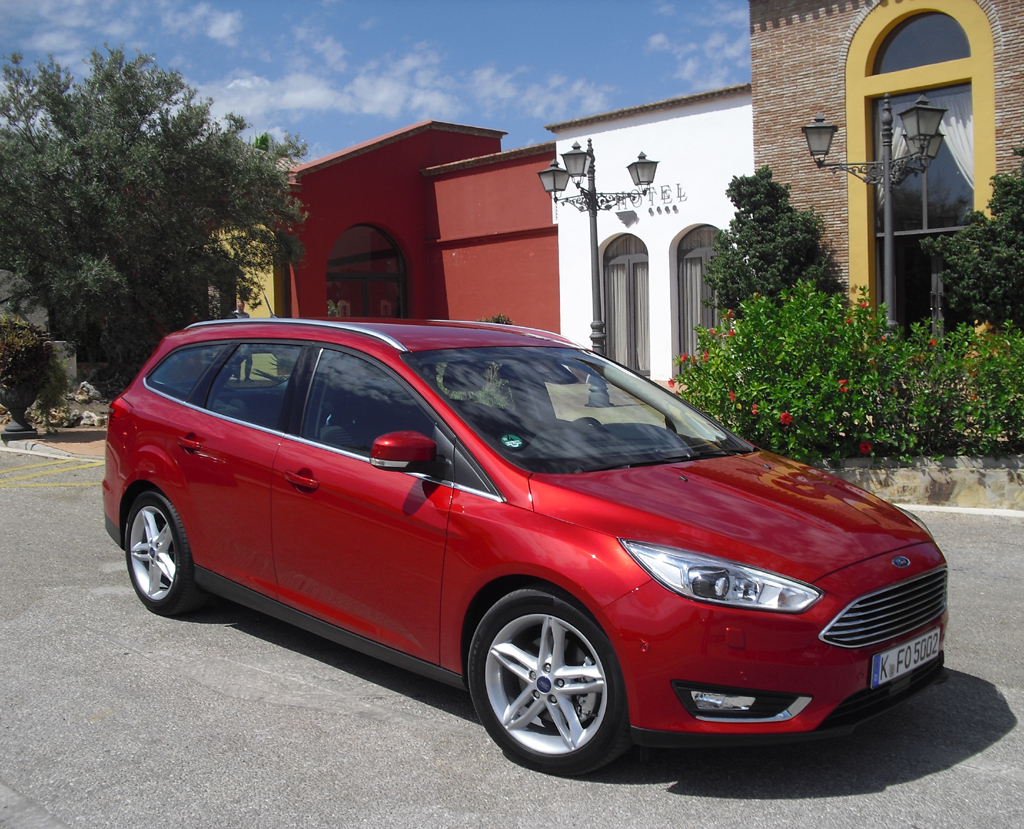 Ford Focus, hier als Turnier-Kombi.