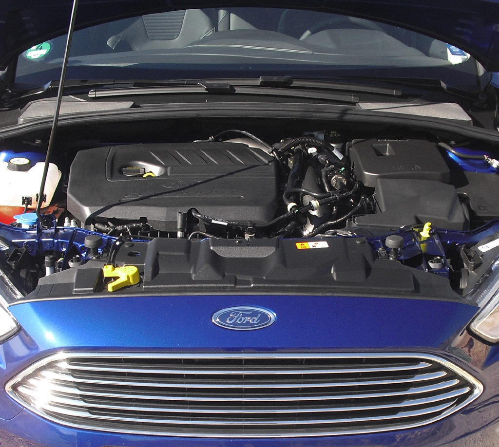 Ford Focus: Blick unter die Haube. Sechs Benziner und vier Diesel stehen zur Wahl.