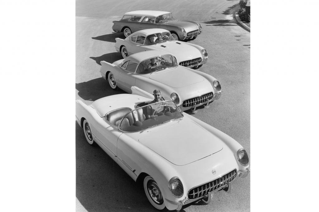 Chevrolet Corvette und Corvette Concept Cars 1953