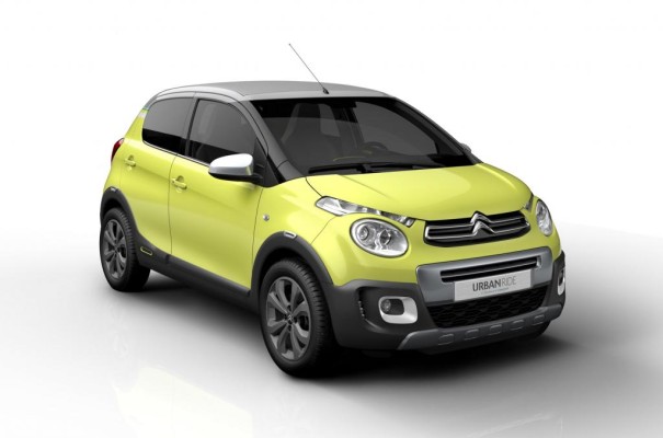 Citroen zeigt auf dem Pariser Salon (4. bis 19. Oktober) eine Version, die man (noch) nicht bestellen kann: Den C1 im Offroad-Look