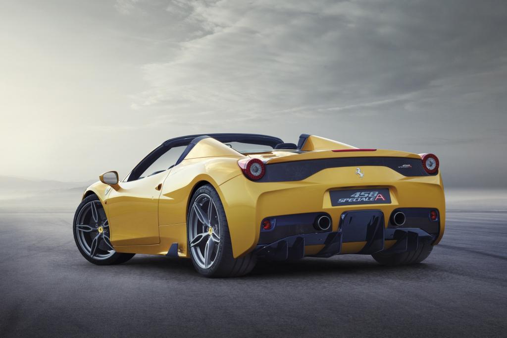 Der 458 Speciale A besitzt den stärksten Achtzylinder, den Ferrari jemals in einem Straßenfahrzeug verbaut hat. 