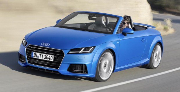 Der Grundpreis für die offene Stilikone Audi TT Roadster mit dem 169 kW/230 PS starken Zweiliter-Benziner beträgt 37.900 Euro, das sind knapp 3.000 Euro mehr als das vergleichbare Coupé kostet