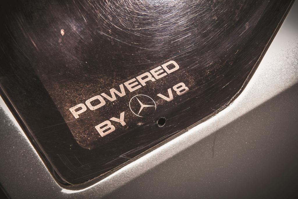 Der Imperator hat einen mittig eingebauten, getunten Mercedes-V8