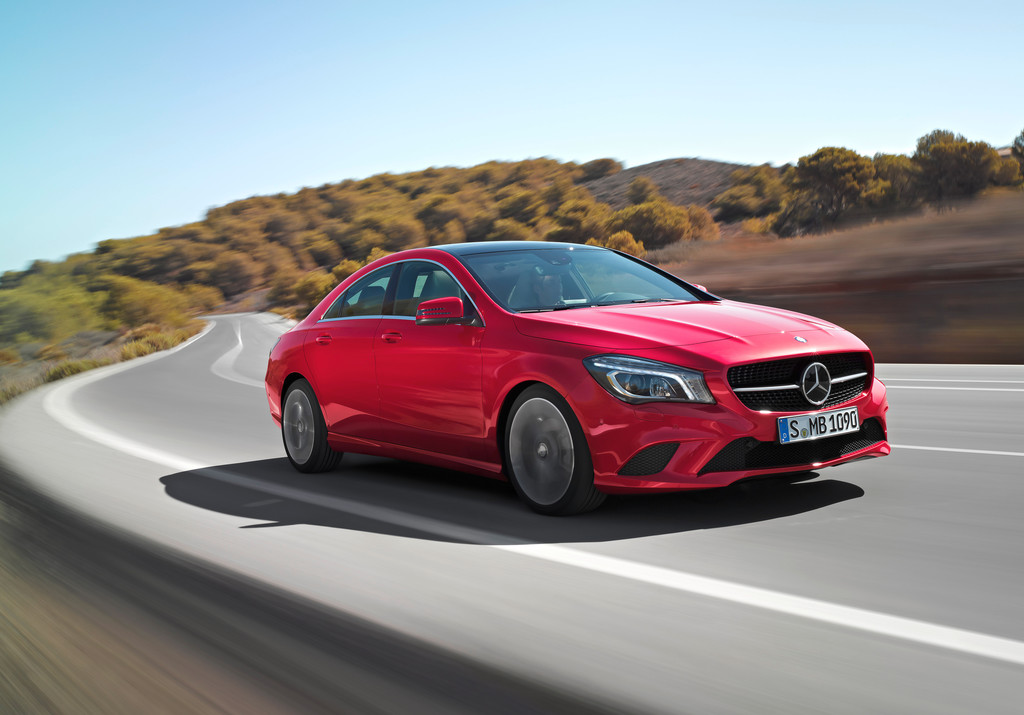 Der Mercedes-Benz CLA wird aufpoliert