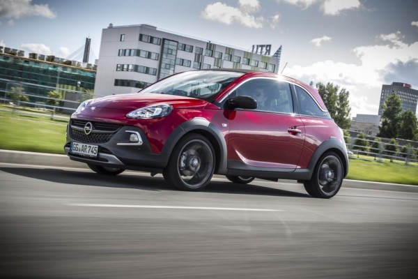 Der Opel Adam Rocks geht an den Start