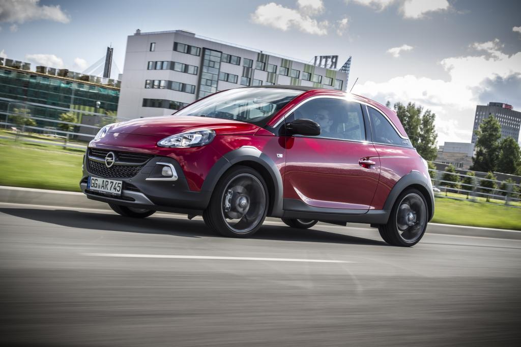 Der Opel Adam Rocks geht an den Start