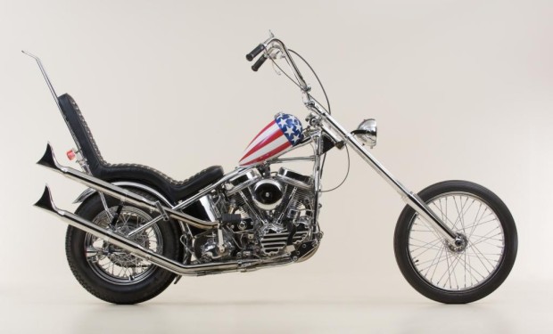 Diese Harley schrieb Filmgeschichte - hier ein Nachbau