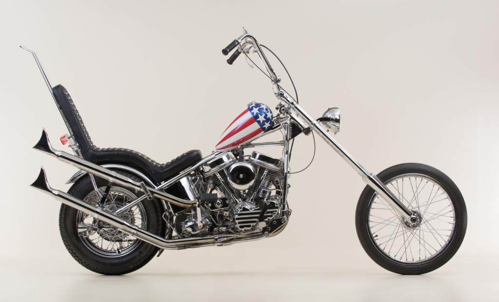 Diese Harley schrieb Filmgeschichte - hier ein Nachbau