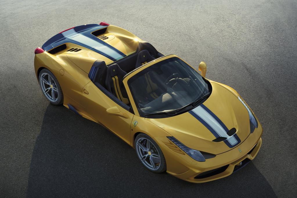 Ein offener Ferrari der Superlative