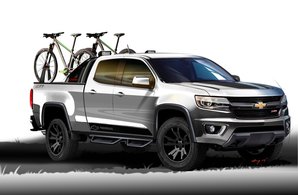 Freizeitstudie zum neuen Chevrolet Colorado Sport