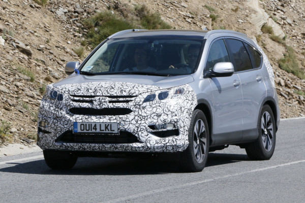 Erwischt: Erlkönig Honda CR-V Facelift