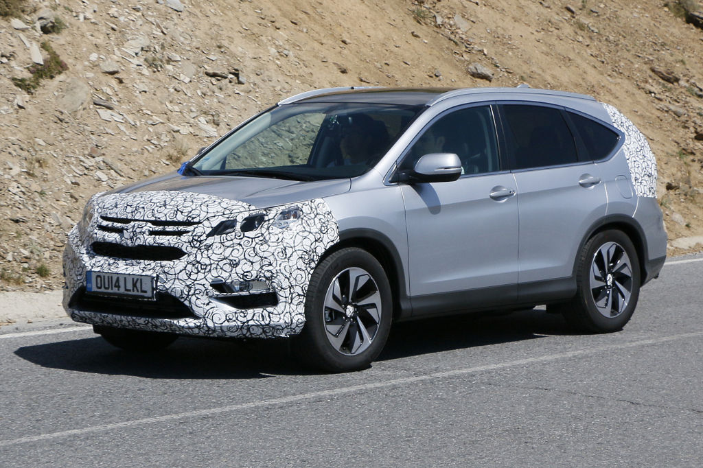 Erwischt: Erlkönig Honda CR-V Facelift