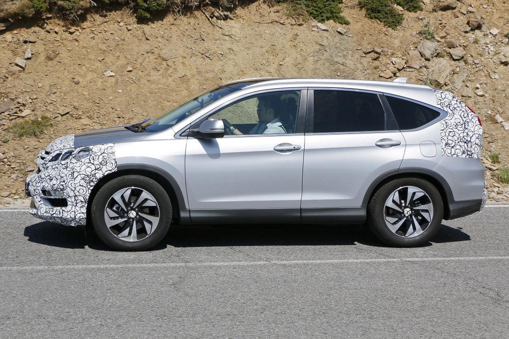 Erwischt: Erlkönig Honda CR-V Facelift