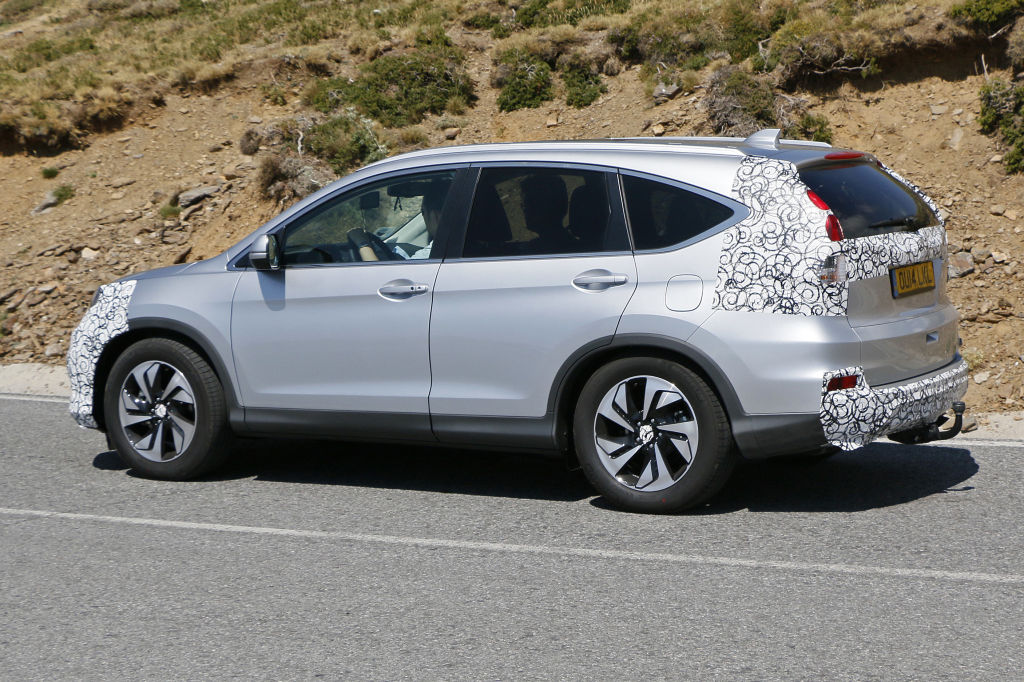 Erwischt: Erlkönig Honda CR-V Facelift