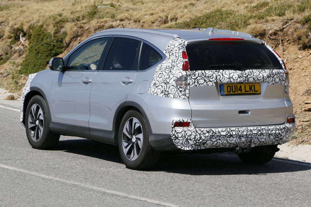 Erwischt: Erlkönig Honda CR-V Facelift