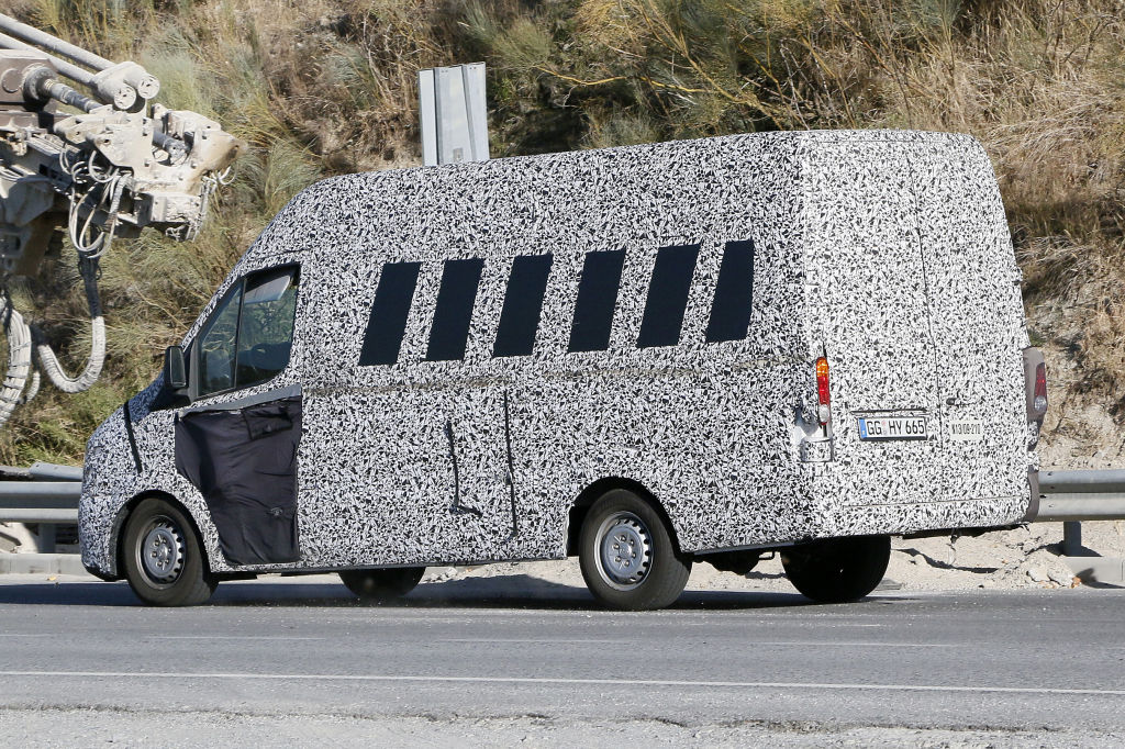 Erwischt: Erlkönig Hyundai Transporter
