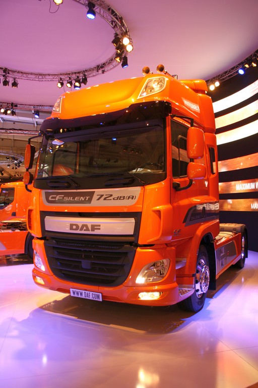 IAA 2014: DAF CF wird per Knopfdruck zum Leisetreter