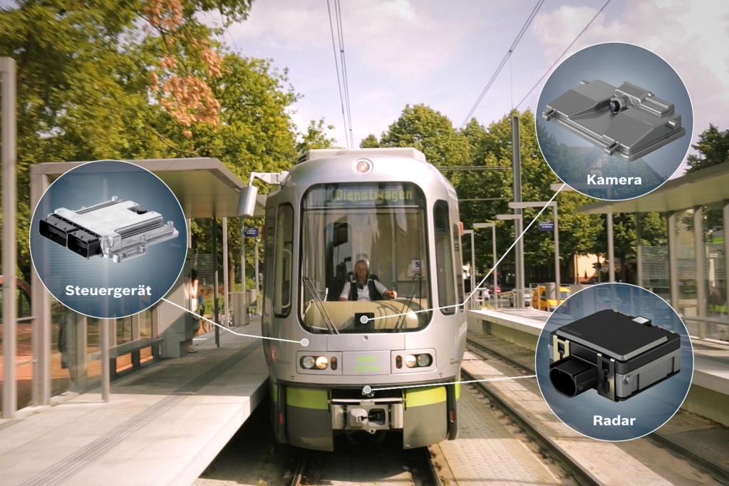 Kollisionswarner für Stadt- und Straßenbahnen