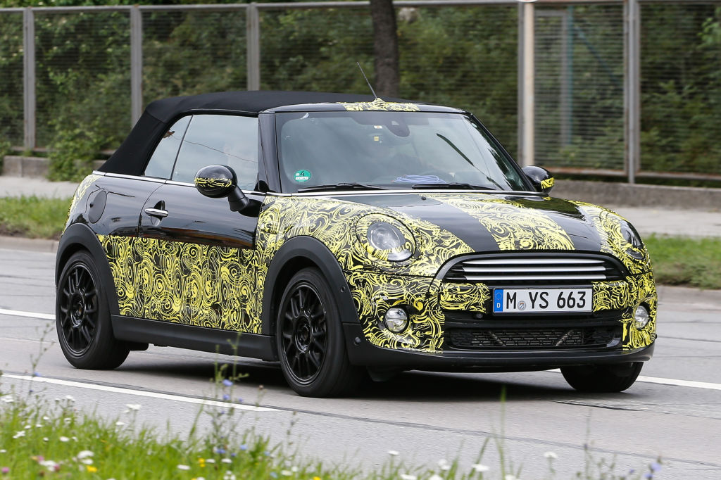 Erwischt: Erlkönig MINI Cabrio