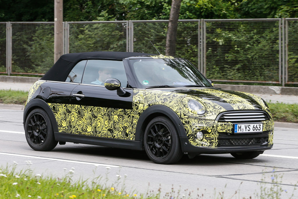 Erwischt: Erlkönig MINI Cabrio