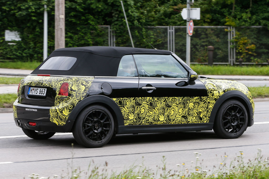 Erwischt: Erlkönig MINI Cabrio