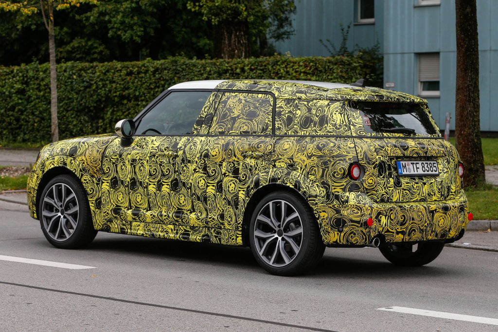 Erwischt: Erlkönig MINI Countryman