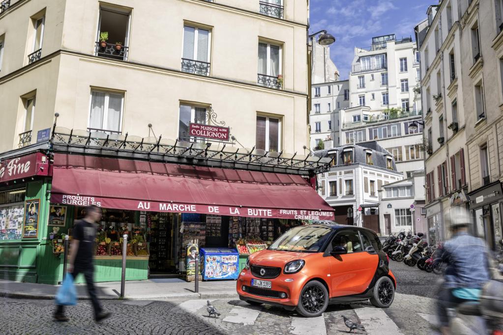 Neue Smarts wollen Paris bezaubern